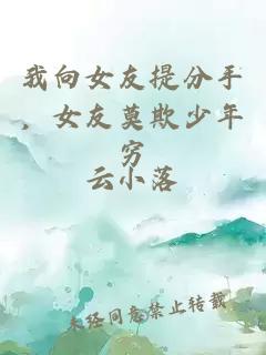 我向女友提分手,女友莫欺少年穷